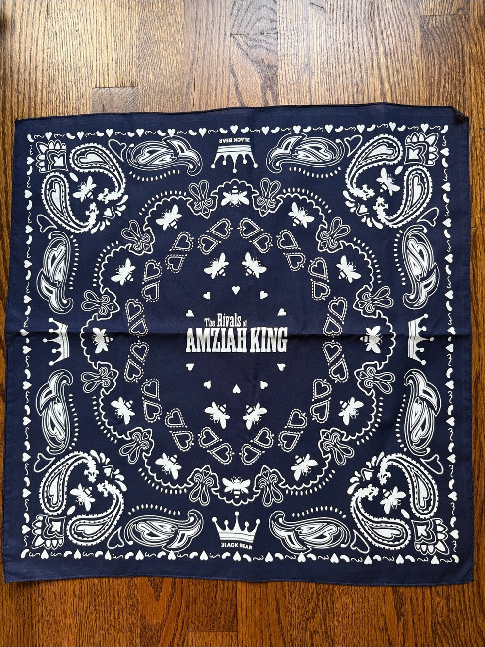 The Rivals of Amziah King movie - Bandana Scarf navy blue - NEW
